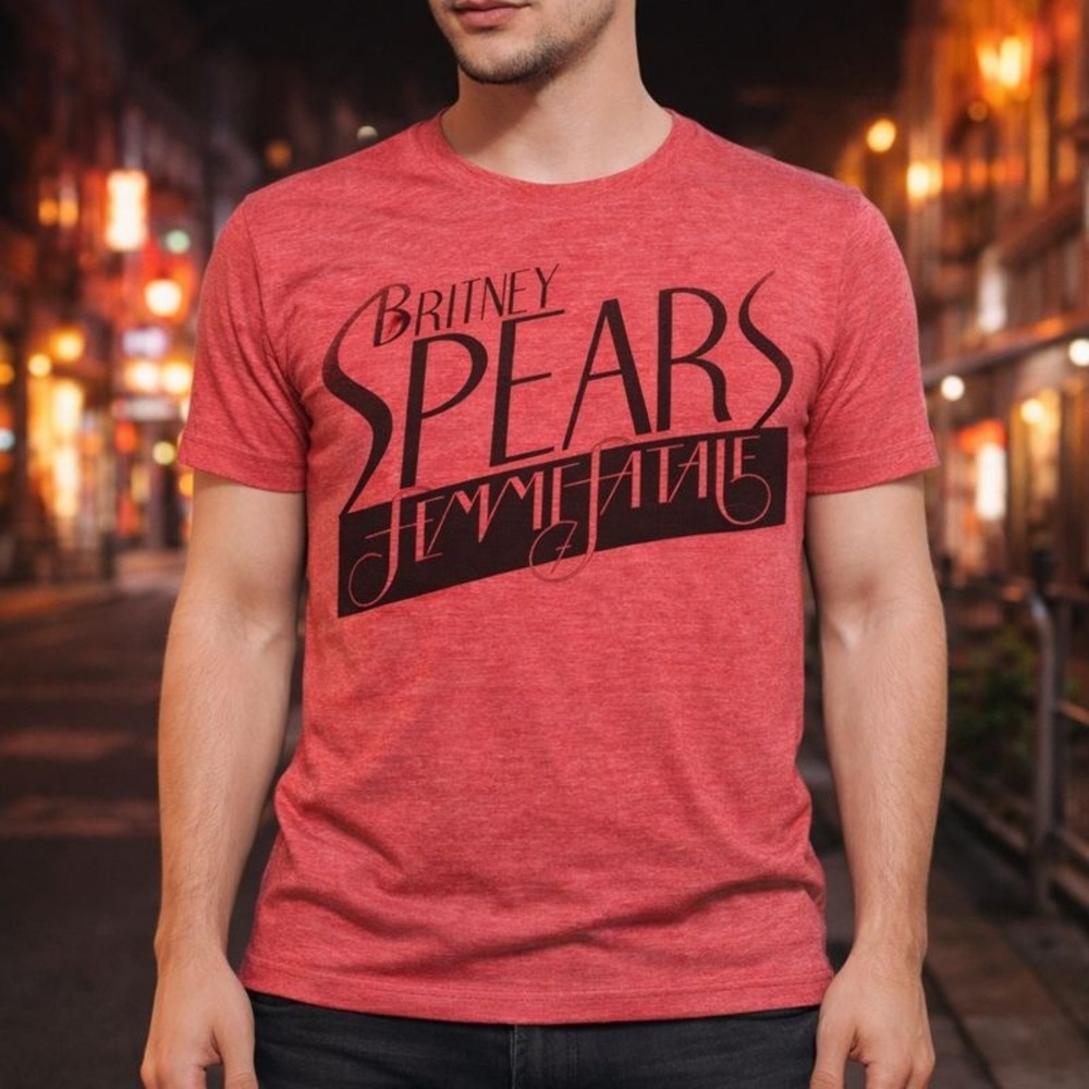 Britney Spears Femme Fatale 2011 Tour T Shirt Size‎ S RARE
